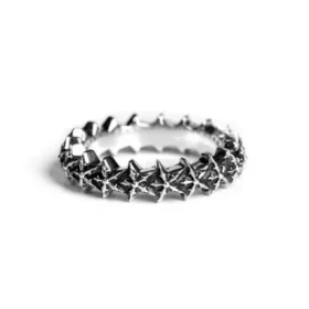 Bague boucle étoile à 5 branches