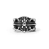 Bague Double Floral Chrome Hearts Bague Double Floral Chrome Hearts