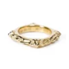 Bague SBT Band en or 22 carats Bague SBT Band en or 22 carats