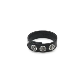 Bracelet en cuir Chrome Hearts 