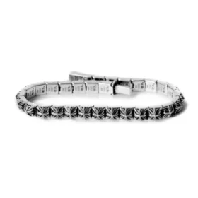 Bracelet à maillons pyramidaux CH Plus