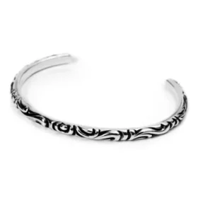 Bracelet manchette Scroll
