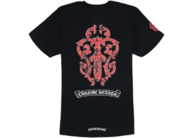 Chemise Chrome Hearts noire