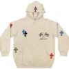 Chrome Hearts 1 of 1 Matty Boy Sweat à capuche « Gris/Multicolore » Chrome Hearts 1 of 1 Matty Boy Sweat à capuche « Gris/Multicolore »