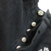 Chrome Hearts Jeans à croix multicolores