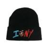 Chrome Hearts Matty Boy Sex Records I Love Ny Beanie – Noir Chrome Hearts Matty Boy Sex Records I Love Ny Beanie – Noir