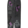 Jean Chrome Hearts Levi’s avec Cross Patch au pochoir Jean Chrome Hearts Levi’s avec Cross Patch au pochoir