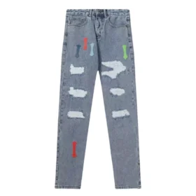 Jeans bleu brut Chrome Hearts