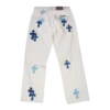 Jeans Chrome Hearts avec Cross Patch Jeans Chrome Hearts avec Cross Patch