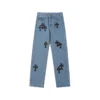 Jeans Chrome Hearts bleu