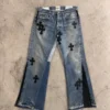Jeans Chrome Hearts de Gallery Dept Jeans Chrome Hearts de Gallery Dept