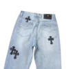 Jeans en denim Fiends Chrome Hearts Jeans en denim Fiends Chrome Hearts