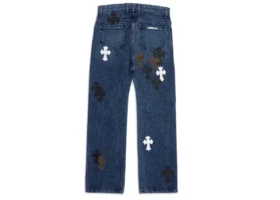 Jeans Lemandik à coupe droite avec Cross Patch
