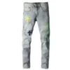 Jeans skinny Chrome Hearts avec Cross Patches