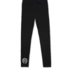 Leggings en coton noir Chrome Hearts