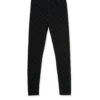 Leggings en coton noir Chrome Hearts avec imprimé multilogo gris Leggings en coton noir Chrome Hearts avec imprimé multilogo gris
