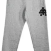 Pantalon de survêtement Chrome Hearts Triple Cross – Gris