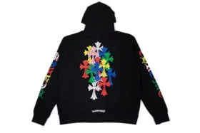 sweat capuche chrome hearts multi color cross cemetery 1 280x187 - Sweat &agrave; capuche Chrome Hearts Multi Color Cross Cemetery