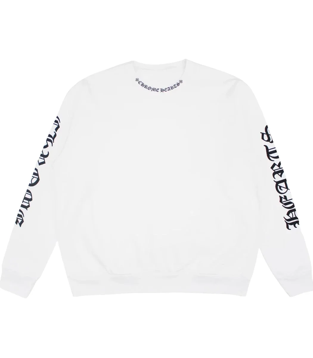 Sweat-shirt Chrome Heart Neck Letters Sweat-shirt Chrome Heart Neck Letters