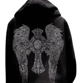 Sweats à capuche Chrome Hearts avec strass