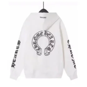 Sweats à capuche Chrome Hearts crème