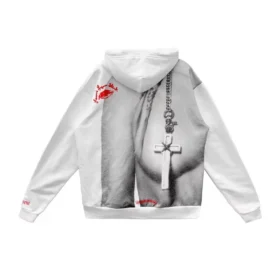 Sweats à capuche Chrome Hearts Laurie Lynn Stark Portrait Red Letter