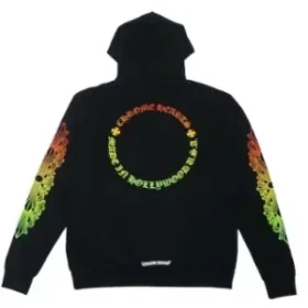 Sweats à capuche Chrome Hearts à manches florales dégradées
