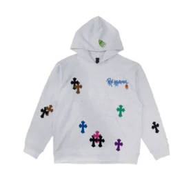 Sweats à capuche Chrome Hearts X Matty Boy avec Cross Patch