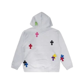 Sweats à capuche Chrome Hearts X Matty Boy avec Cross Patch