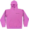 Sweats à capuche Chrome Hearts X Matty Boy Web, violet