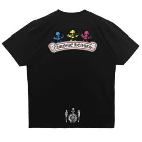 T-shirt Chrome Hearts arc-en-ciel