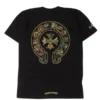 T-shirt Chrome Hearts à poche avec motif Cemetery Cross camouflage