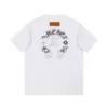 T-shirt Louis Vuitton X Chrome Hearts blanc