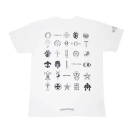 T-shirt à manches courtes Chrome Hearts Multi Logo