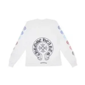 T-shirt à manches longues Chrome Hearts blanc