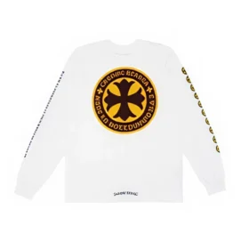 T-shirt à manches longues Chrome Hearts blanc
