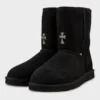 Uggs Chrome Hearts noires