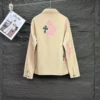 Veste Chrome Hearts avec croix roses et noires